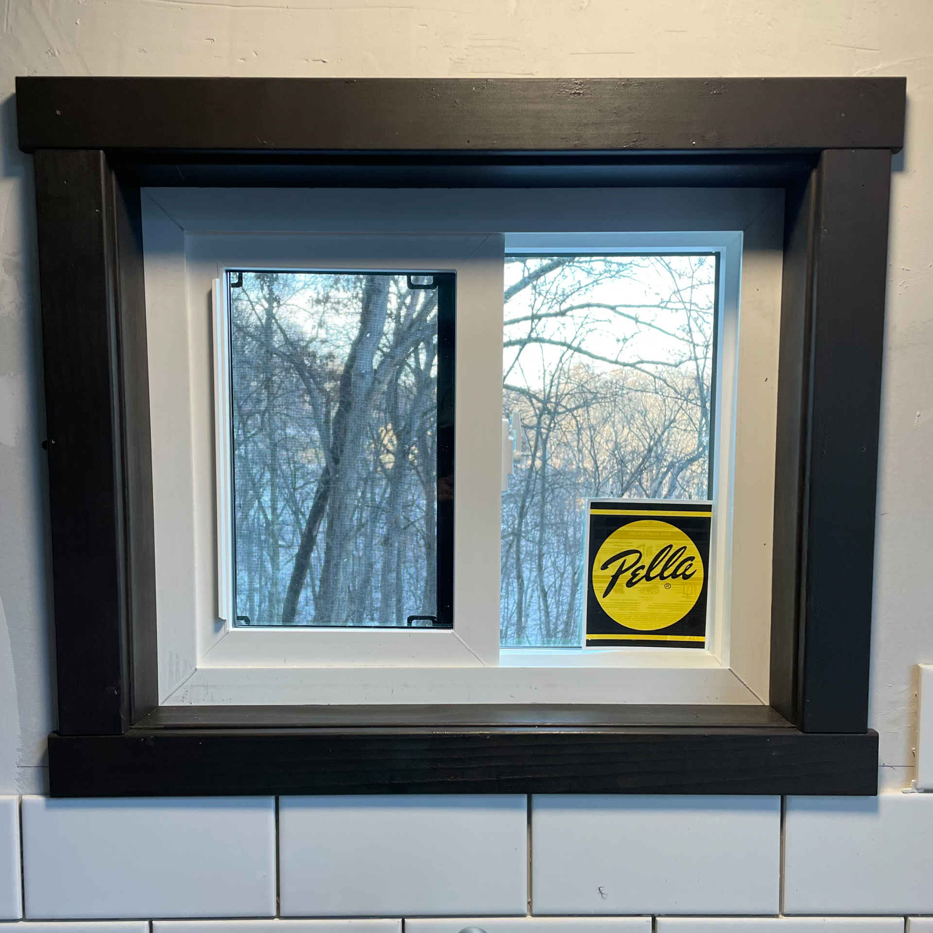 New Pella Window installed by Rivers Edge Remodels