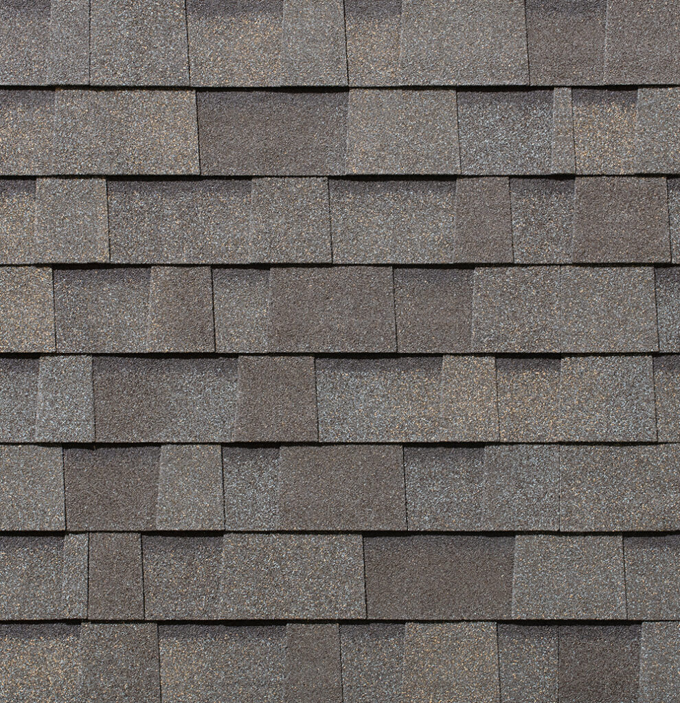 Malarkey Roofing Products Willow Wood shingle color swatch, solar architectural.